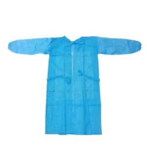Wholesale Doctor Knit Cuff Breathable Disposable Blue Lab Coats from china suppliers