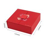 Custom Logo Double Door Design Magnetic Closure Paper Gift Lip Gloss Packaging