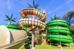 Outdoor Water Playground Equipment Kids Games Fiberglass Slide