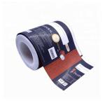 Printed Aluminum Foil Roll Film Laminated Roll Stock Film Packaging For Hot Seal