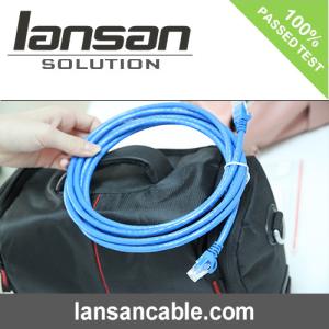 Wholesale BC HDPE Cat6 Patch Cord 0.4mm Copper ETL For Computer Networks from china suppliers