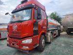 Used FAW Oil Tank Truck 2nd Hand Oil Tanker Trailer For Fuel Transportation