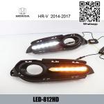 HONDA HR-V 2014-2017 Car DRL LED Daytime Running Lights turn light steering