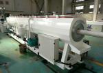 Pvc Plastic Pipe Manufacturing Machine , Capacity 300kg / Pvc Pipe Extrusion