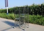 20 Layers Drying Flower Plant 1.2mm Stainless Steel Rack Trolley