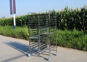 Wholesale 20 Layers Drying Flower Plant 1.2mm Stainless Steel Rack Trolley from china suppliers