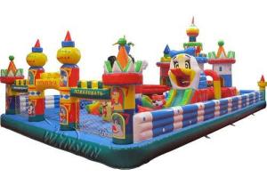 Wholesale Facetory price Amusement Park Inflatable Fun City For Sale from china suppliers