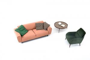 Wholesale Modern 3 Seater Fabric or Leather Living Room Sofa from china suppliers