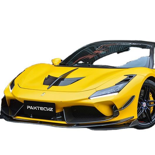 Paktechz Style Carbon Fiber Kit for Ferrari F8 Carbon Fiber Body Kit Front