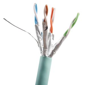 Wholesale Pure Copper Fireproof Cat 6A LAN Cable 23AWG 4 Pair UFTP LSZH Network Cable from china suppliers