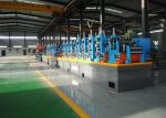 Straight Seam Welded Carbon Steel Tube Mill / ERW Pipe Mill Line