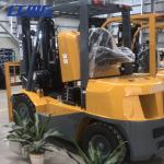 3.5 Ton Counterbalance Forklift Truck , 4780kg Solid Tires Power Lift Forklift