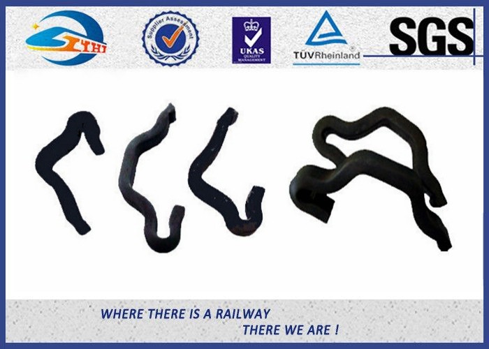 ISO 9001 Casting Rail Anchors For Fastening Railway Sleepers 60Si2MnA Material
