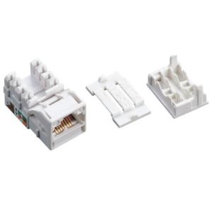 Wholesale Unshielded 90 Degree Rj45 Keystone Jack CAT5E UTP Jack Outlet 8P8C Commscope Standard from china suppliers