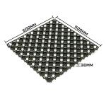 Roof Greening And Reduce Water Pressure HDPE Dimple Geotextile Membrane
