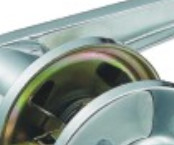 Brass Cylinder Door Lever Lock / Residential Door Locks With Three Keys