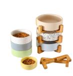 Customized Ceramic Pet Bowl Feeders For Small Animal Food Water Sustainable
