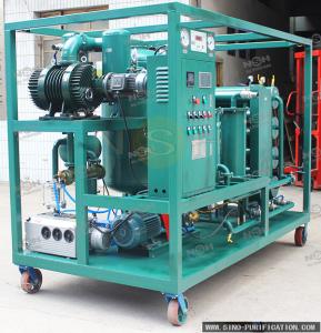 Wholesale Double Vacuum Stage Transformer Oil Purification Machine Large Flow Rate from china suppliers