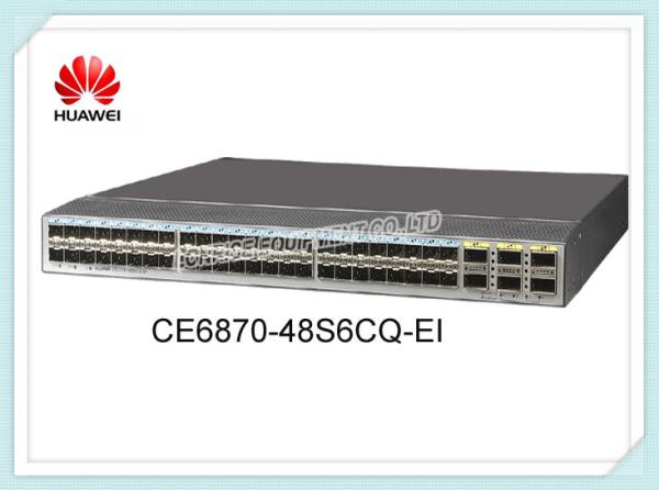 CE6870-48S6CQ-EI Huawei Switch 48x10GE SFP+ 6x100GE QSFP28 Without Fan / Power