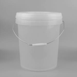 Wholesale 18 Liter Polypropylene Transparent Plastic Bucket 18 Liter Food Grade from china suppliers