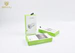 Green Mobile Accessories Packaging Car Charger Packaging With Blister Insert