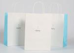 Pretty Cute Plastic Gift Packing Bags Non Woven With Twisted Paper Handle