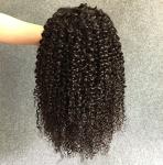 200% Density Lace Front Human Hair Wigs Machine Wefted Wig with Closure