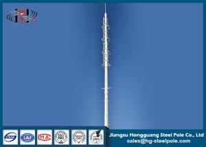 Wholesale Tapered / Tubular Telecomminication Monopole Towers for Signal Transmission from china suppliers