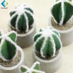 12cm 14cm 17cm Bonsai Cactus Plants , Fake Cactus Plant For Table Decoration