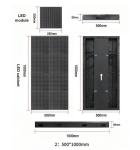 P3.91 Dance Floor LED Screen 250mmx250mm Module Size For Nightclub Stage Dance