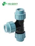 Female Connection Light Blue Elbow Plastic Water Pipe Fitting with 100% Material