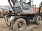 japan hitachi ex100wd-1 wheel excavator