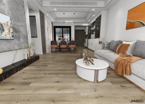 Wholesale Solid Core Luxury Rigid SPC Vinyl Click Flooring UV Cured Coating Plastic Wood Texture from china suppliers