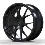 Satin Black Forged Monoblock Rims 5x112 22 Inches