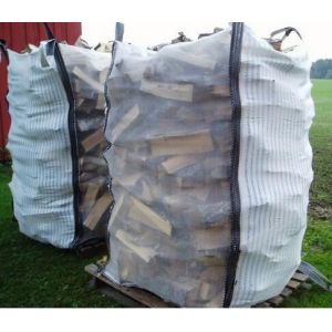 China Ventilated Firewood Mesh PP Bulk Bag on sale