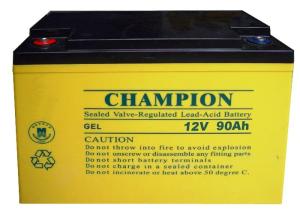 Wholesale China Champion Deep Cycle Battery 12V90AH NP90-12-G Sealed Lead Acid Sola GEL Battery from china suppliers