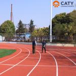 Outdoor Sports Low-maintenance EPDM Rubber Running Track Running Red EPDM