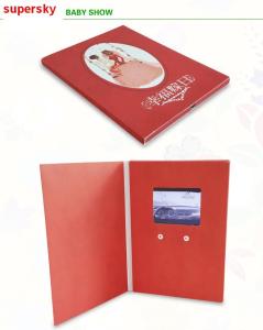 Wholesale Promotional Digital Greeting Cards &amp; Video Wedding Invitation Booklets With Touch Screen from china suppliers