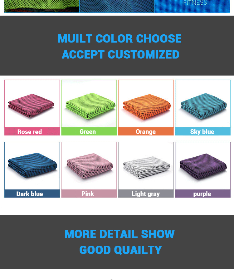 Sweat Custom Gym Towel , Personalised Fitness Towels Various Color AB Yarn Technology