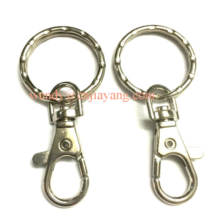 Factory price snap hooks key ring hook snap hook with key rings