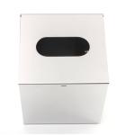 Cube Finished Ss Toilet Roll Storage Box Desktop Tissue Box Holders