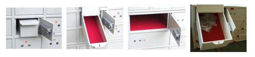 Dt-16 Safe Box/Safe Deposit Boxes/Vault Locker for Bank and Hotel