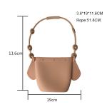 Reusable Toddler Kids Baby Snack Silicone Food Storage Bag With Holder Clip