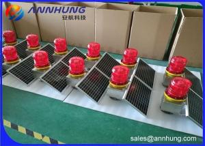 Wholesale Solar Powered LED Low Intensity Light / Aviation Lights Red Steady Burning from china suppliers