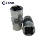 Oil Drilling External Hexagon PZ4 Cemented Carbide Nozzle Spherical Button Drill