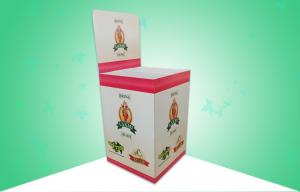 Wholesale Glossy Food Snacks Cardboard Dump Bins Units 100% Recyclable Eye - Catching Design from china suppliers
