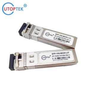 Wholesale 10Gb/s SFP+ Bidi LC 20km 1270/1330nm SM Simplex LC optical transceiver module from china suppliers
