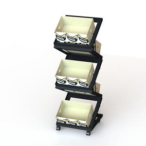 Wholesale Convenience Store 5 tier Collapsible Food Display Stands from china suppliers