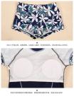 2019 UV Protection Swimming suit for women long sleeve and legs swimwear shorts