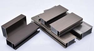 Wholesale 6005 Solar Powder Coated Aluminum Profile Section windproof from china suppliers